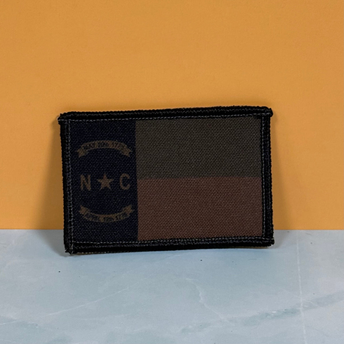 North Carolina State Flag Patch | Made in USA | VELCRO® Brand Hook Backing