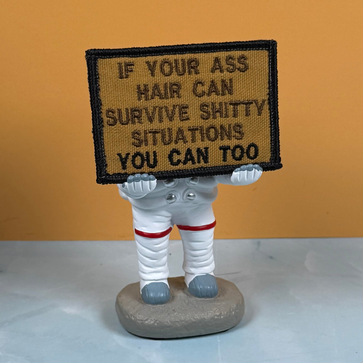If Your Ass Hair Can Survive Funny Morale Patch | Made in USA | VELCRO® Brand Hook Backing