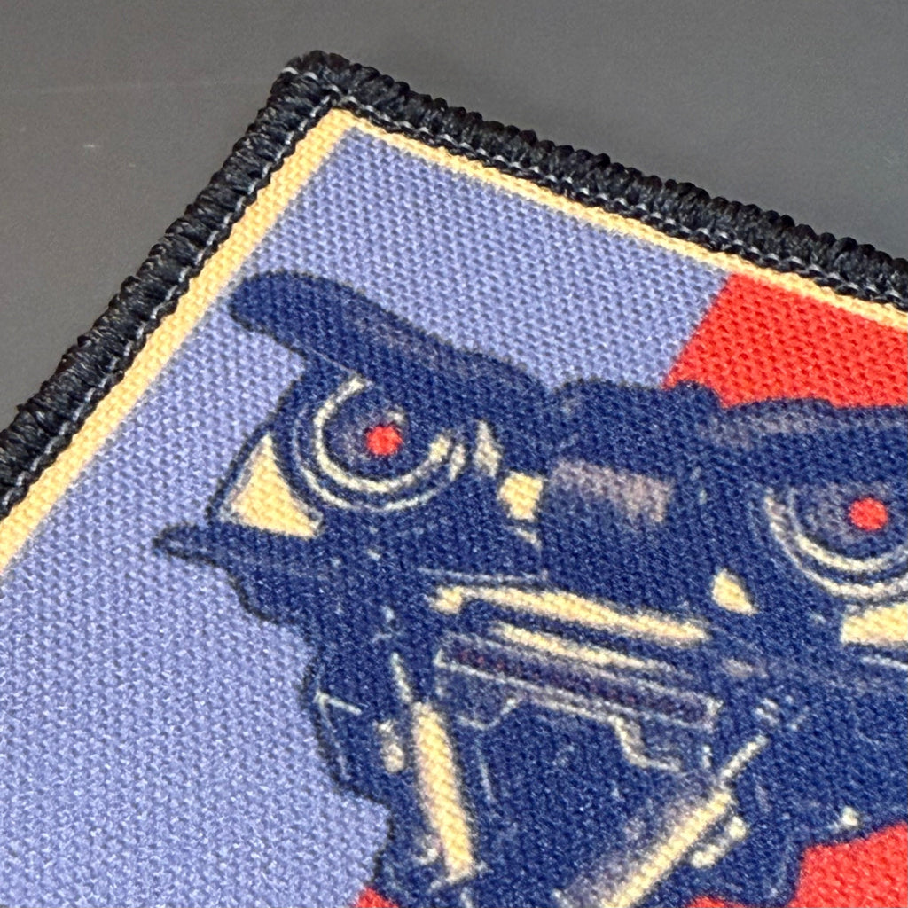 No Disassemble Funny Morale Patch | Made in USA | VELCRO® Brand Hook Backing
