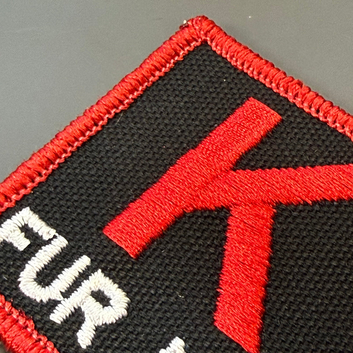K-9 Fur Missile Funny Dog Morale Patch | Made in USA | VELCRO® Brand Hook Backing