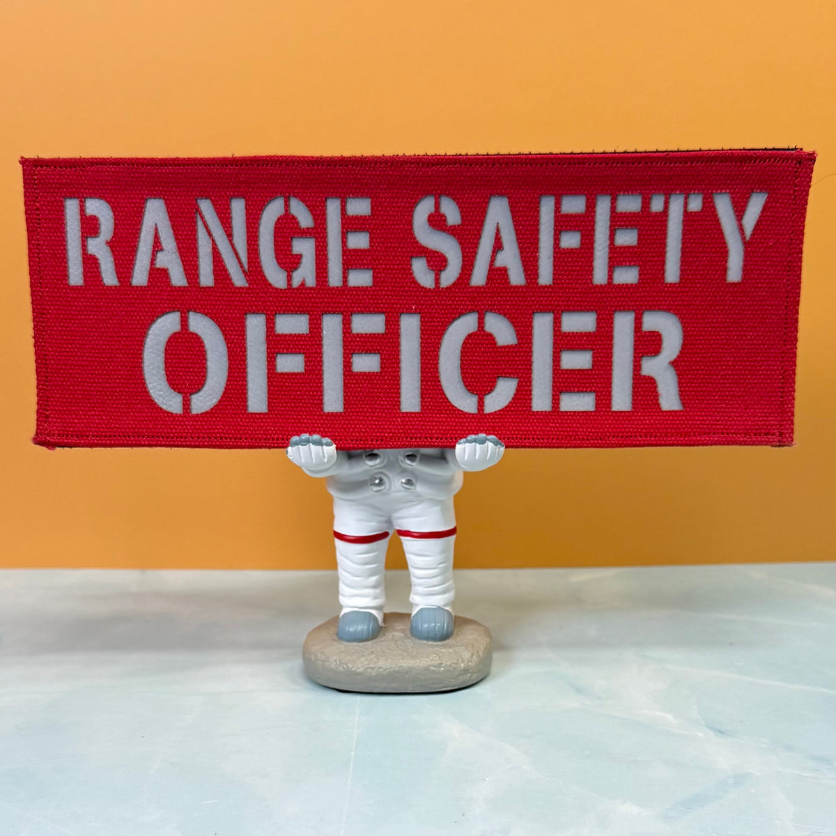 Range Safety Officer Patches & ID Plates – 2x3 Patch or 3x8 ID Panel – Tactical Gear Hook & Loop | Made in USA