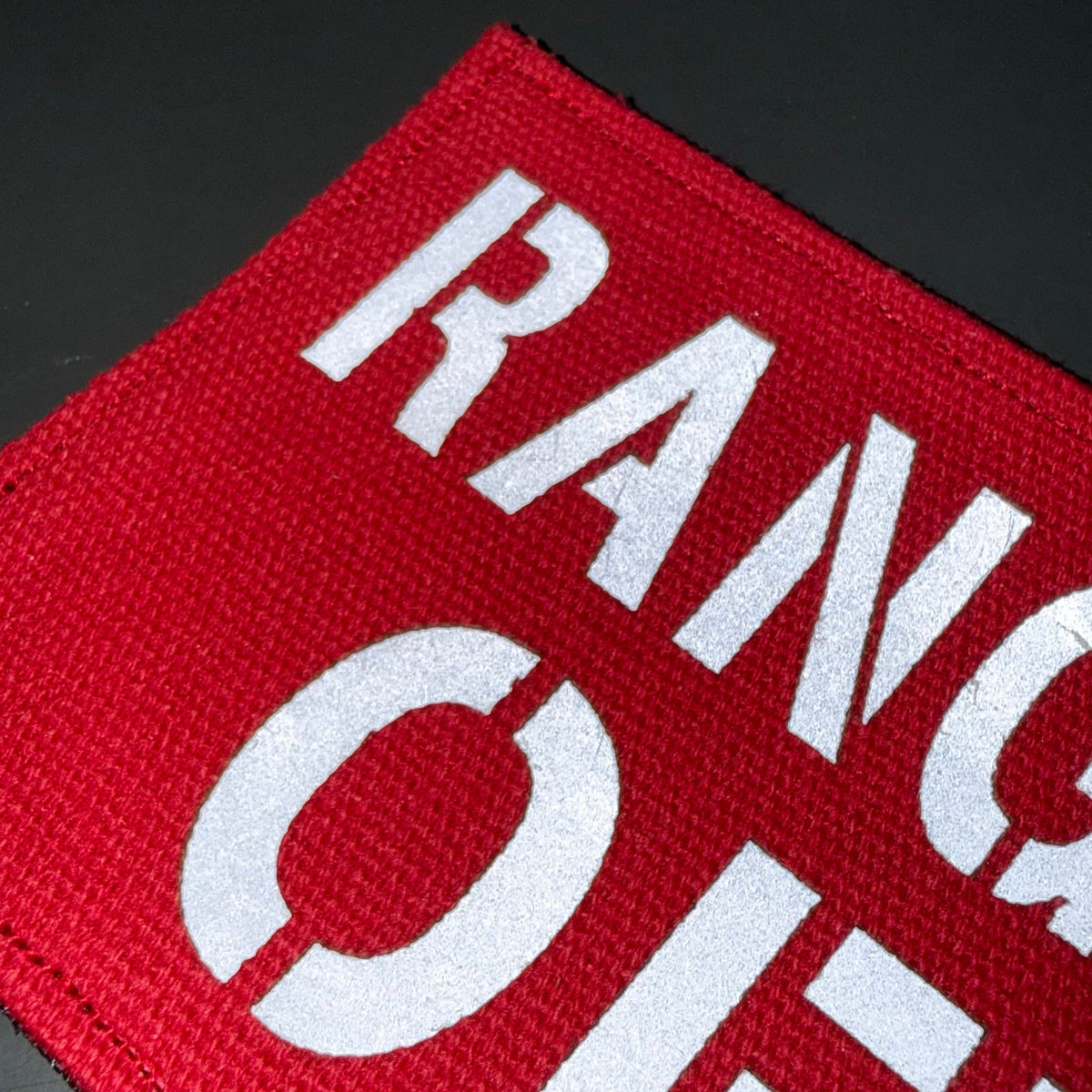 Range Safety Officer Patches & ID Plates – 2x3 Patch or 3x8 ID Panel – Tactical Gear Hook & Loop | Made in USA