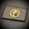 Washington State Flag Patch 2"x3" Hook & Loop | Made in USA | Pro-Print Full Color & Tactical Options