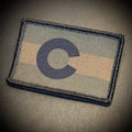 Colorado State Flag Patch | Made in USA | VELCRO® Brand Hook Backing