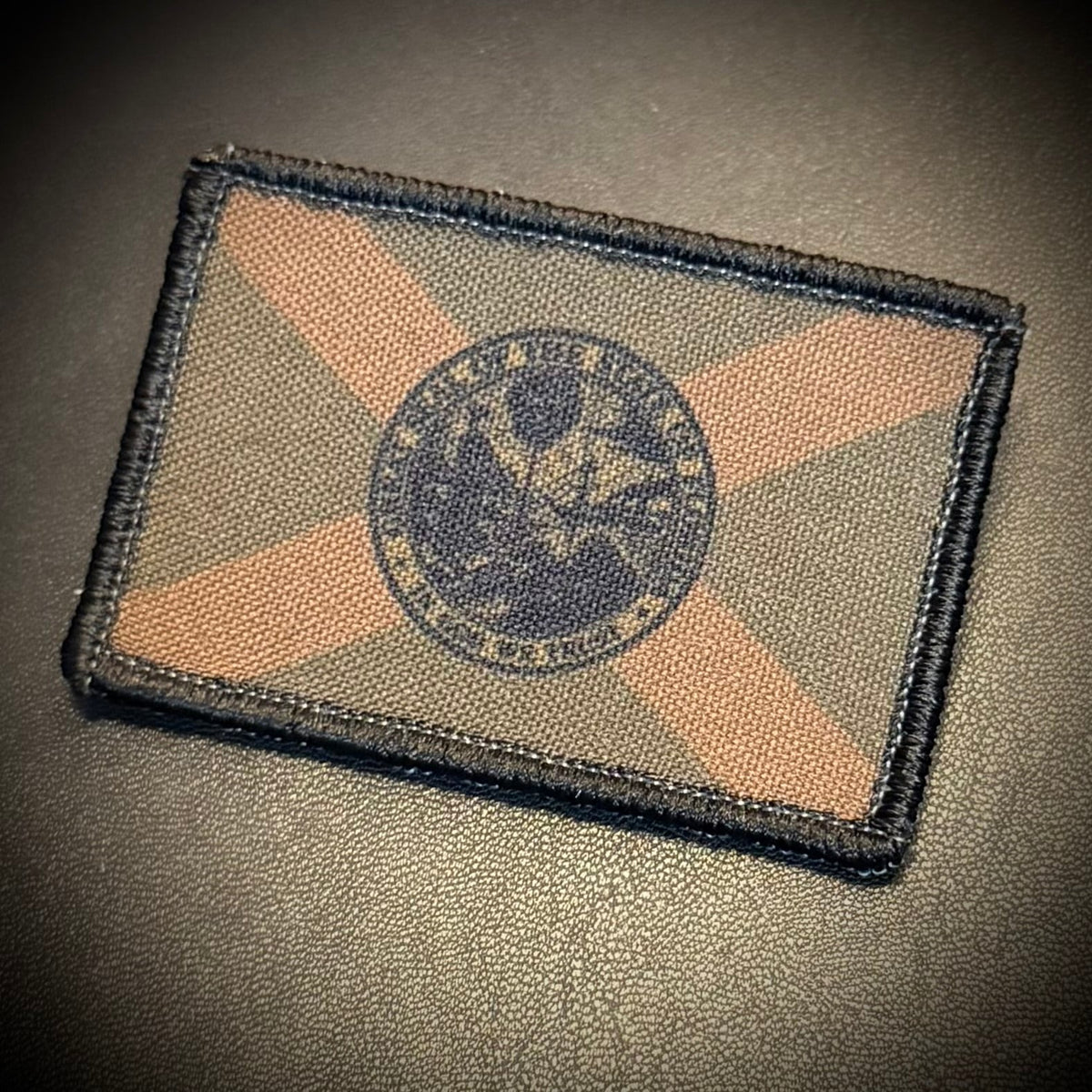 Florida State Flag Patch 2"x3" Hook & Loop | Made in USA | Pro-Print Full Color & Tactical Options