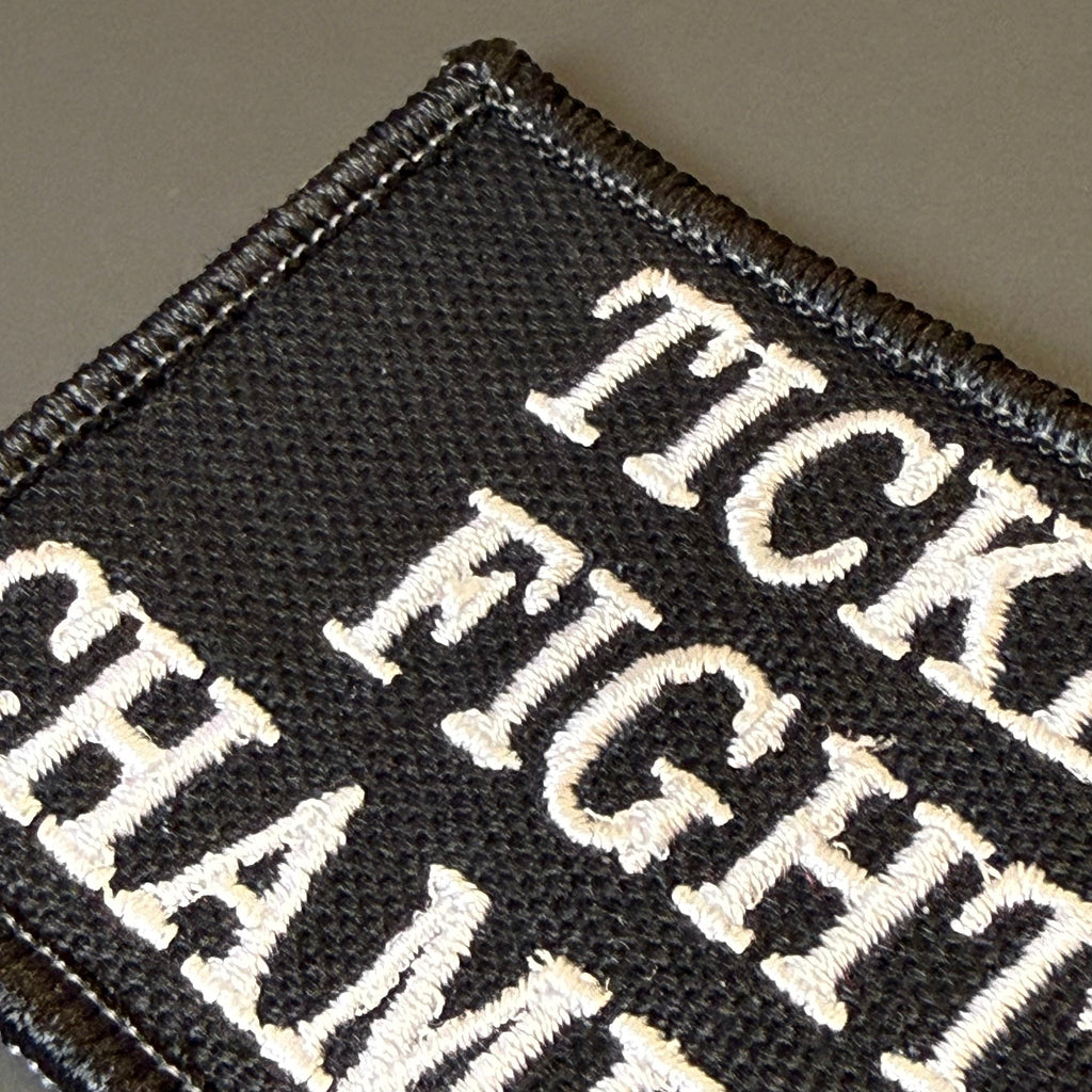 Tickle Fight Champion Funny Morale Patch | Made in USA | VELCRO® Brand Hook Backing