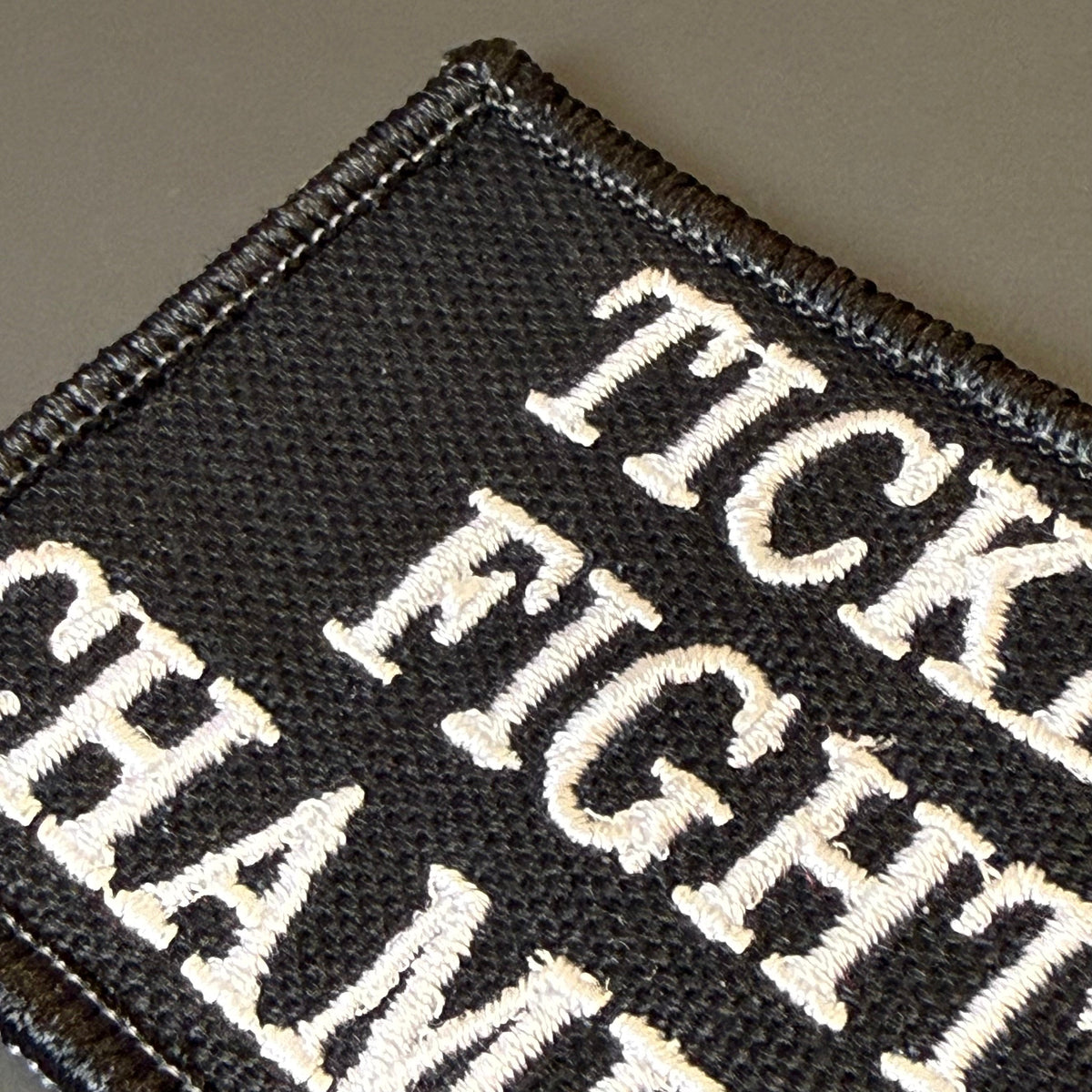 Tickle Fight Champion Funny Morale Patch | Made in USA | VELCRO® Brand Hook Backing
