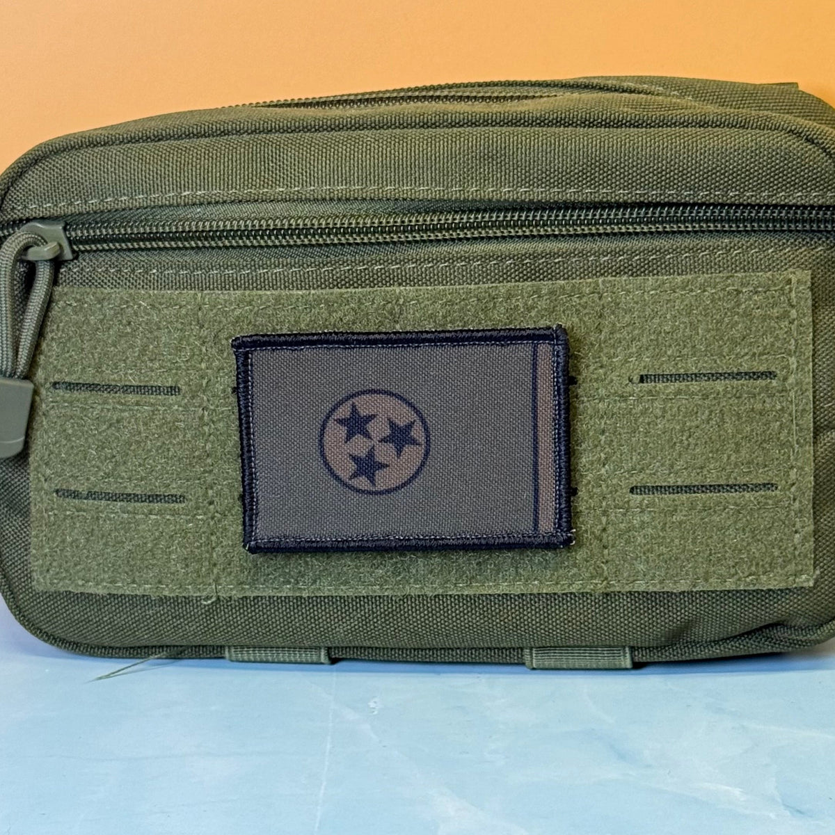 Tennessee State Flag Patch 2"x3" Hook & Loop | Made in USA | Pro-Print Full Color & Tactical Options