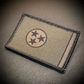 Tennessee State Flag Patch 2"x3" Hook & Loop | Made in USA | Pro-Print Full Color & Tactical Options