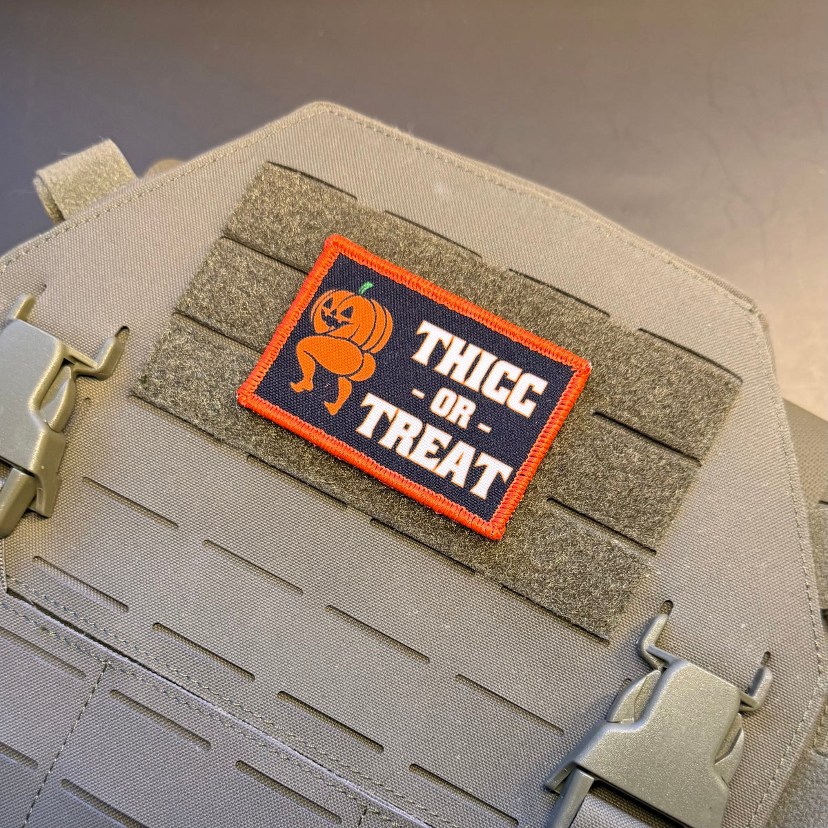 JEK-SP "Patch of the Month" Funny Morale Patch, 2x3" | October 2026 | VELCRO® Brand Hook Backing