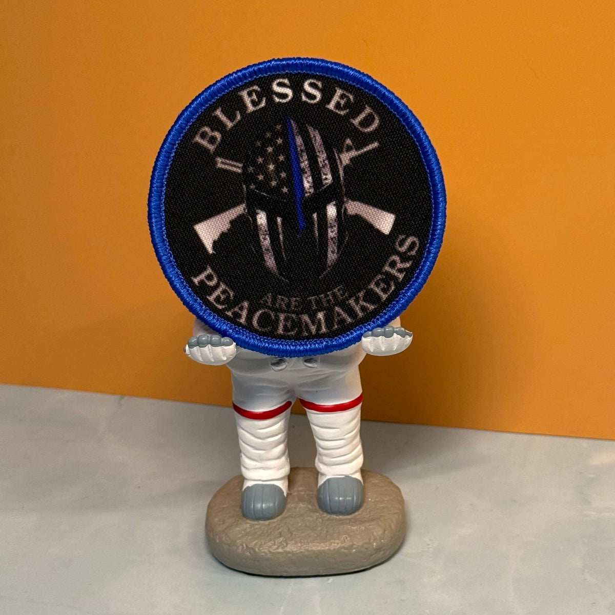Blessed Are The Peacemakers Morale Patch | Made in USA | VELCRO® Brand Hook Backing