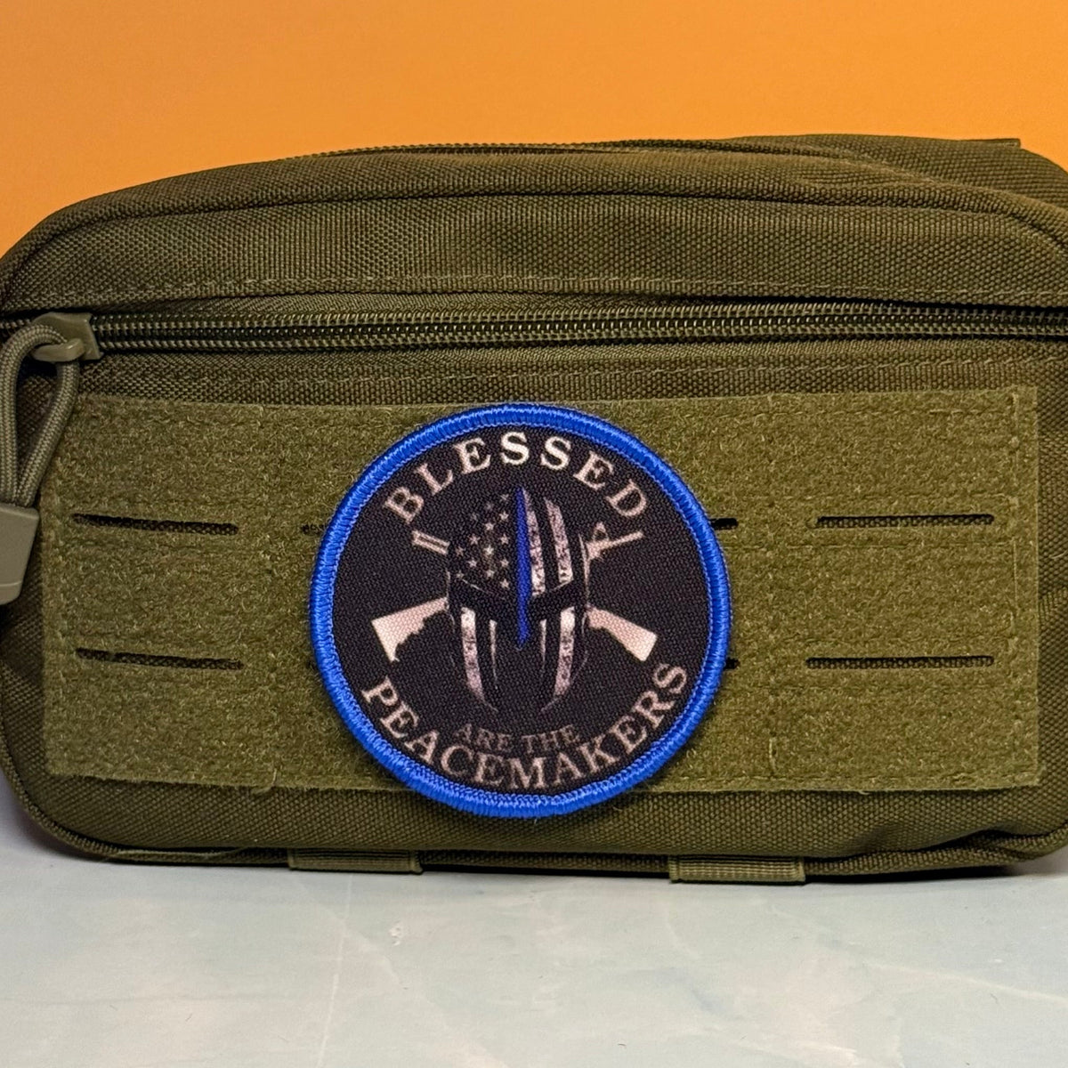 Blessed Are The Peacemakers Morale Patch | Made in USA | VELCRO® Brand Hook Backing