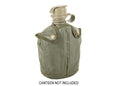 BELGIUM OD VINYL 1-QT CANTEEN POUCH USED