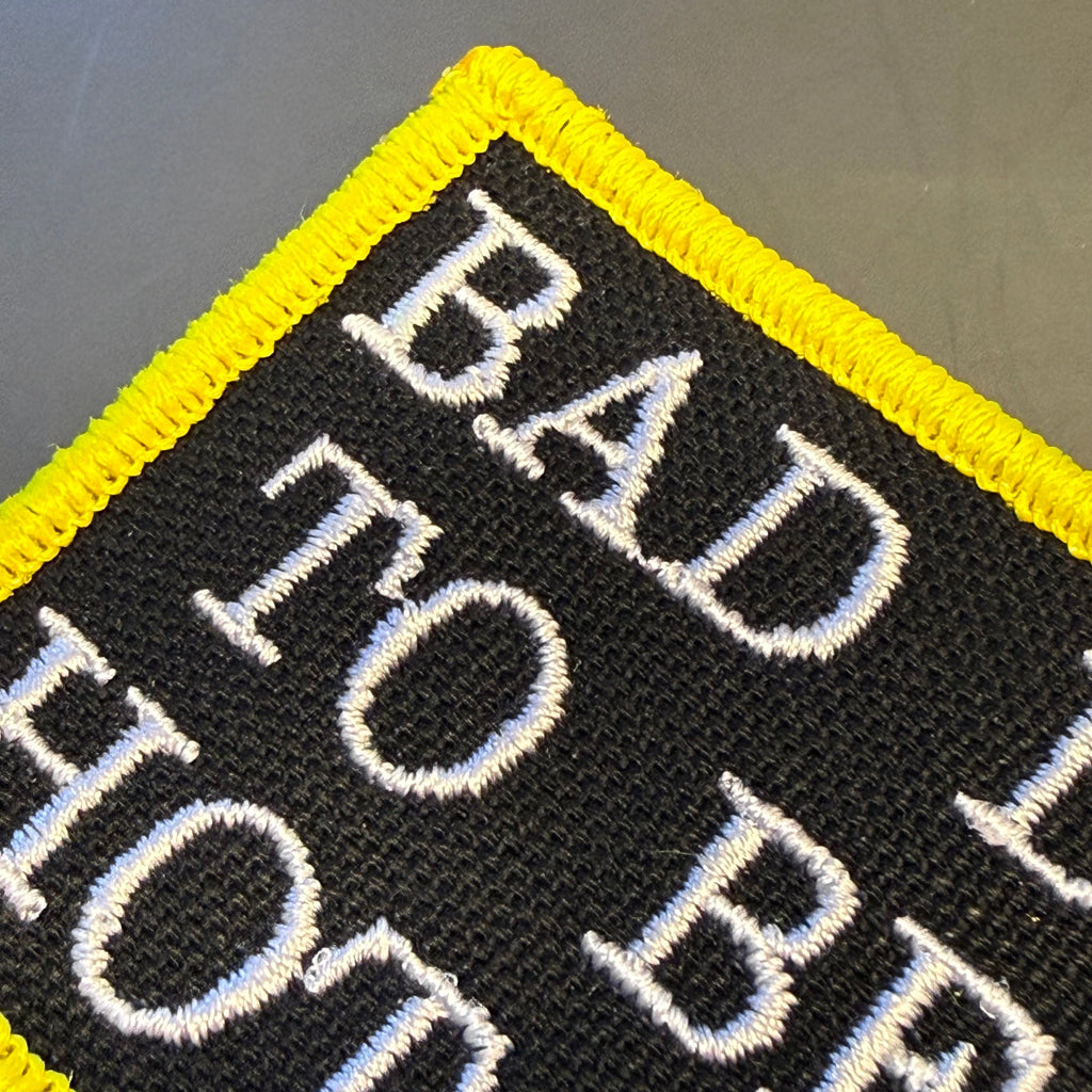 Bad Day To Be A Hot Dog Funny Morale Patch, 2x3" | Made in USA | VELCRO® Brand Hook Backing