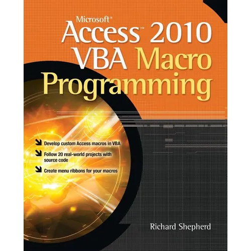 Microsoft Access 2010 VBA Macro Programming - Paperback