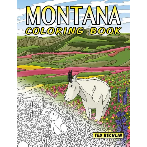 Montana Coloring Book - Paperback