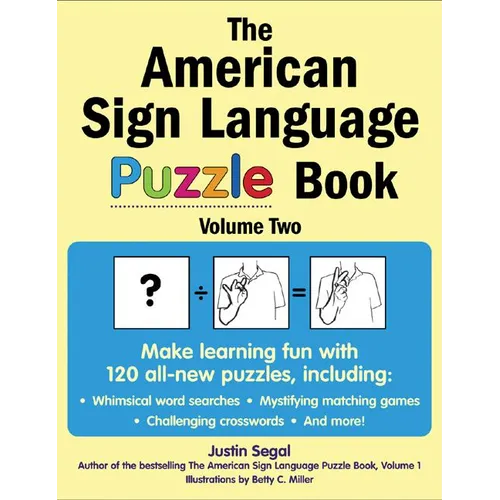 The American Sign Language Puzzle Book, Volume 2 - Paperback