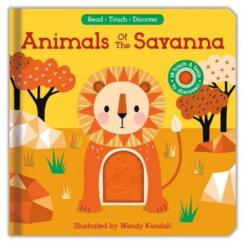 Animals of the Savanna - Board Book