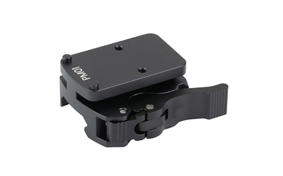 INFITAC  Picatinny Rail Mount |  Compatible with Infitac Pistol Optics with RMR Footprint |  Quick Release Picatinny Mount |  Black PM01