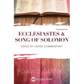 Ecclesiastes and Song of Solomon - Paperback