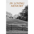 Funeral Bulletin: In Loving Memory (Package of 100) - Paperback