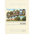 Vintage Lined Notebook Greetings from Albany - Paperback