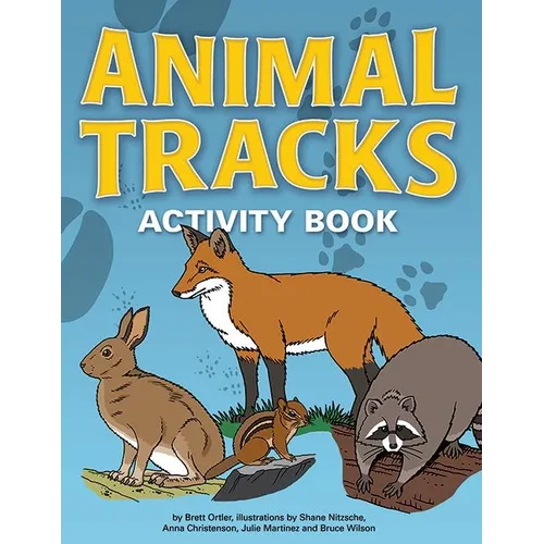Animal Tracks Activity Book - Paperback