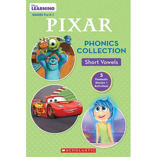 Disney Pixar Phonics Collection: Short Vowels (Disney Learning: Bind-Up) - Paperback