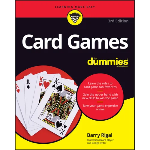 Card Games for Dummies - Paperback