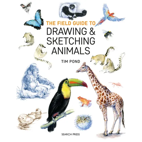 The Field Guide to Drawing and Sketching Animals - Paperback