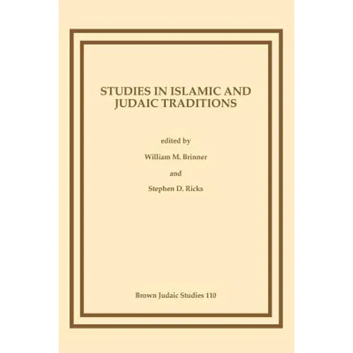 Studies in Islamic and Judaic Traditions - Paperback