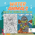 Water Animals Color by Number On The Go - Paperback