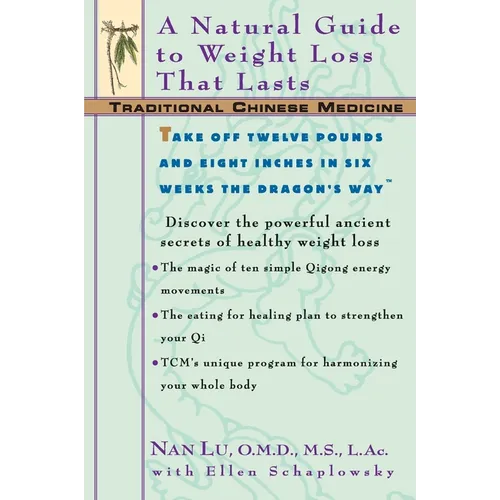 Tcm: A Natural Guide to Weight Loss That Lasts - Paperback