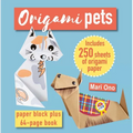 Origami Pets: Paper Block Plus 64-Page Book - Paperback