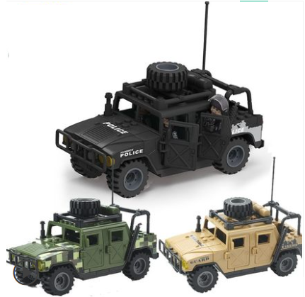 Swat Humvee - Mil-Blox