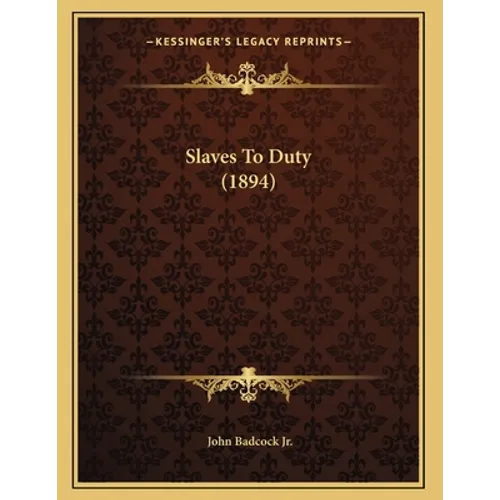Slaves To Duty (1894)