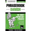 Danish phrasebook and 1500-word dictionary - Paperback
