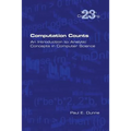 Computation Counts: An Introduction to Analytic Concepts in Computer Science - Paperback