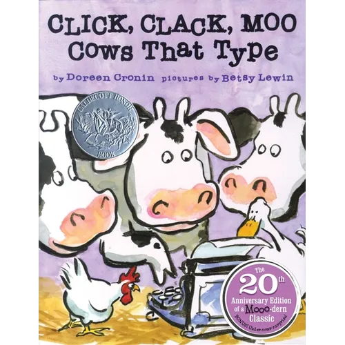Click, Clack, Moo: Cows That Type - Hardcover