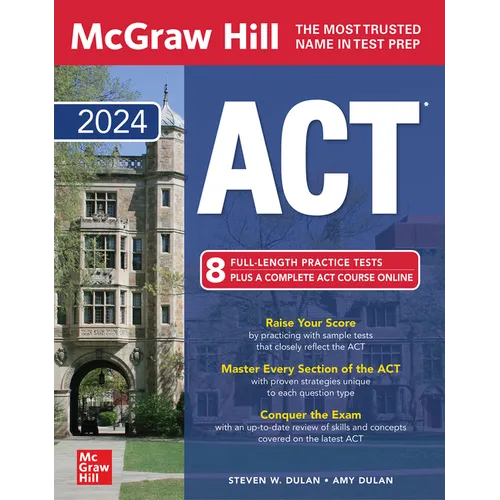 McGraw Hill ACT 2024 - Paperback