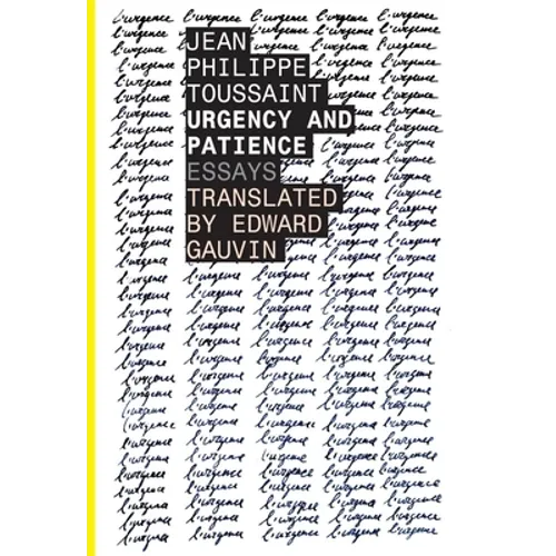 Urgency and Patience - Paperback