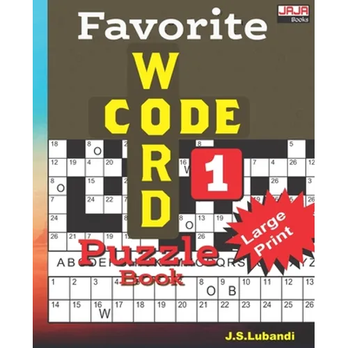 Favorite CODEWORD Puzzle Book 1 - Paperback