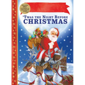 'Twas the Night Before Christmas Personalized Book with Stickers - Hardcover