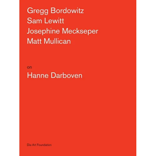 Artists on Hanne Darboven - Paperback