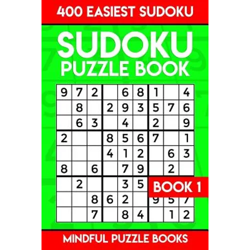 Sudoku Puzzle Book: 400 Easiest Sudoku - Paperback