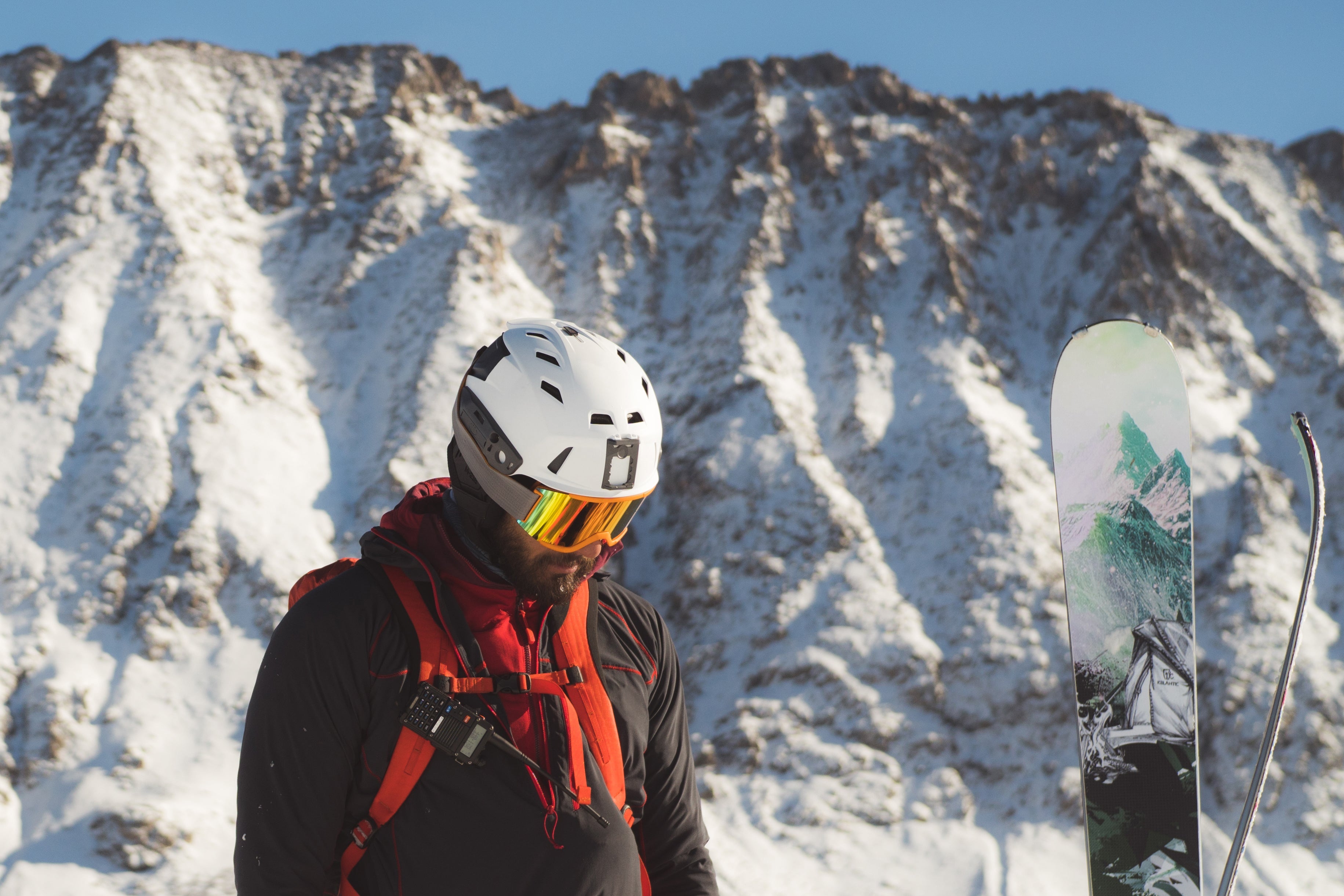 Team Wendy M-216 - w/ Princeton Tec Light & Superior Ventilation - Professional Ski Helmet