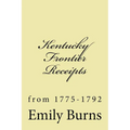 Kentucky Frontier Receipts: from 1775-1792