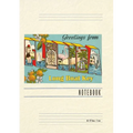 Vintage Lined Notebook Greetings from Longboat Key - Paperback