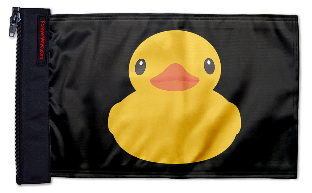 Duck 12"x18" Forever Wave Flag