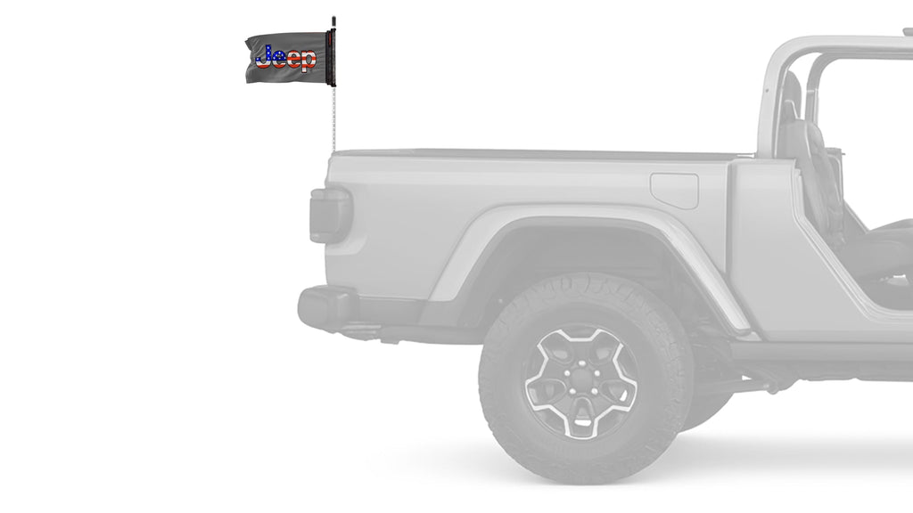 Jeep USA 12"x18" Forever Wave Flag for Bronco